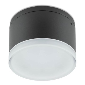 Redo 90107 - LED Zunanja stropna svetilka AKRON 1xLED/9W/230V pr. 10,8 cm IP54