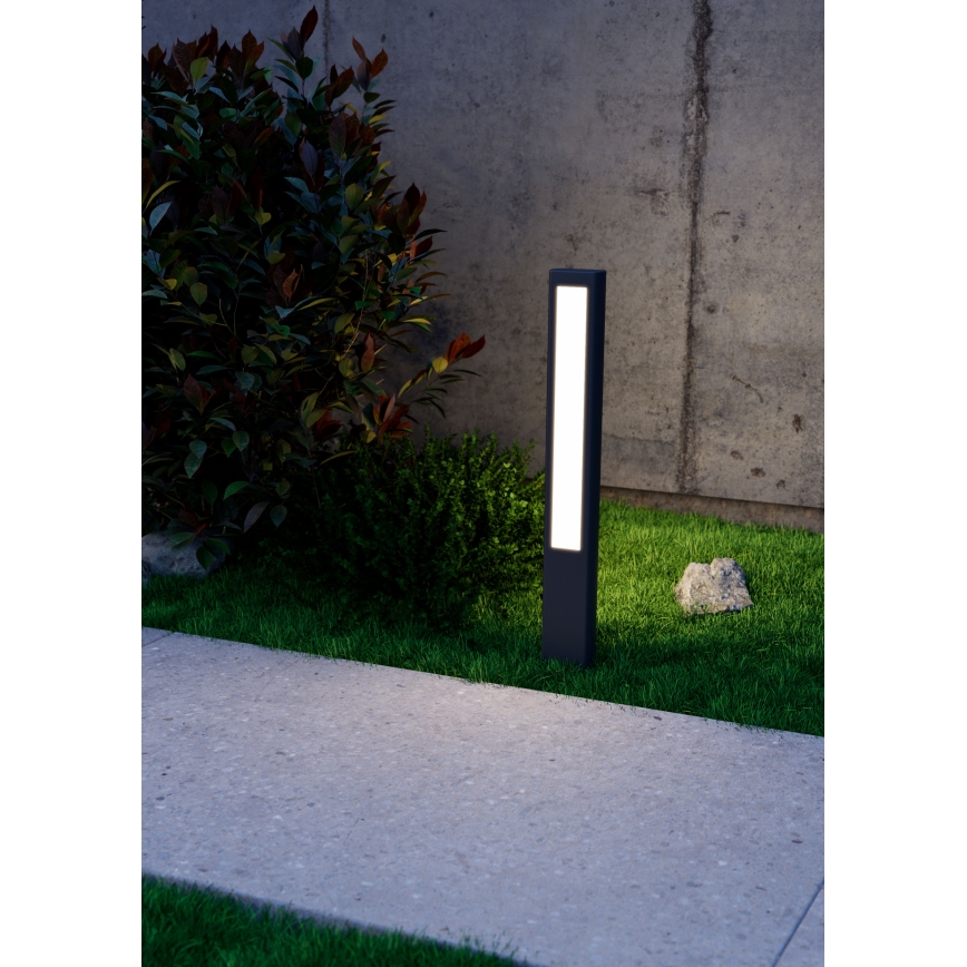 Redo 90125 - LED zunanja svetilka DOLMEN LED/12,44W/230V IP54 antracit