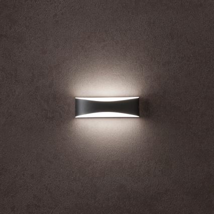 Redo 90126 - LED zunanja stenska svetilka AXEL LED/7W/230V 3000 IP65 antracit