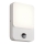 Redo 90132 - LED zunanja stenska svetilka s senzorjem gibanja in mraka COLIN LED/9W/230V 4000K IP54 bela