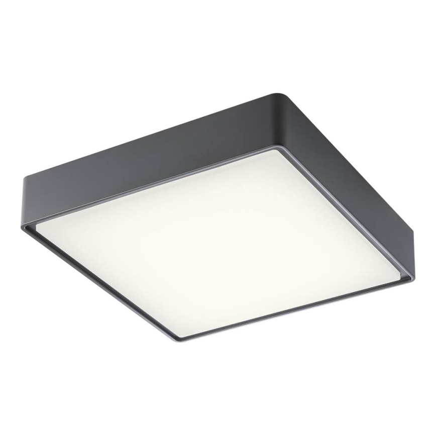 Redo 90158 - LED Zunanja stropna svetilka MARINA LED/16W/230V 29,6x29,6 cm IP65 antracit