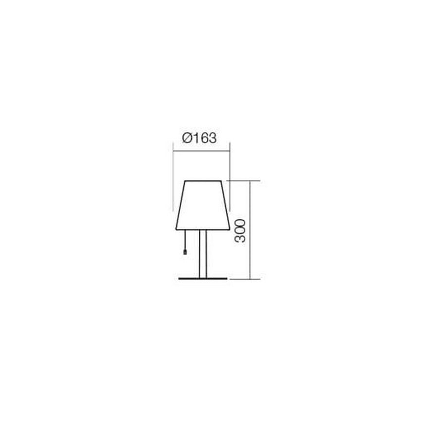 Redo 90166 - LED RGB Zunanja zatemnitvena namizna svetilka PINO LED/2,6W/230V 4400 mAh IP44