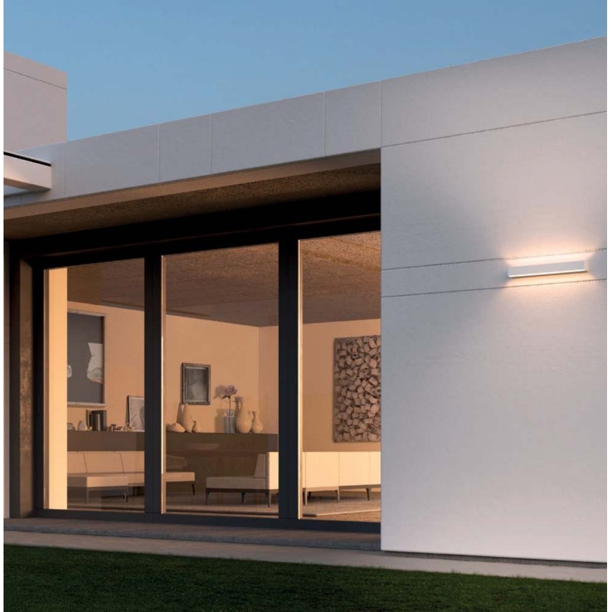 Redo 90259 - LED zunanja stenska svetilka AROOS LED/21W/230V 3000K IP65 bela