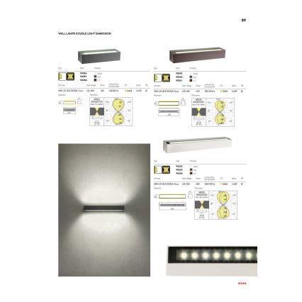 Redo 90259 - LED zunanja stenska svetilka AROOS LED/21W/230V 3000K IP65 bela