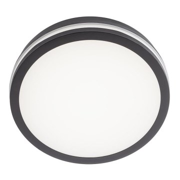 Redo 90286 - LED Zunanja stropna svetilka ISOLA LED/24W/230V pr. 26 cm 3000/4000/6500K IP54 antracit