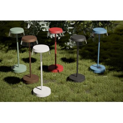 Redo 90309 - LED Zatemnitvena namizna svetilka na dotik ILUNA LED/2,5W/5V 2700-3000K 3000 mAh IP65 zelena