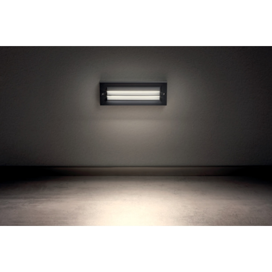 Redo 90330 - LED Zunanja stenska svetilka KRUP LED/6W/230V IP65 antracit