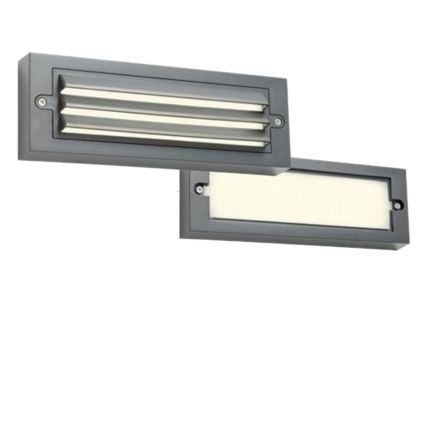 Redo 90330 - LED Zunanja stenska svetilka KRUP LED/6W/230V IP65 antracit