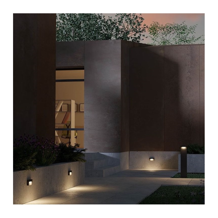 Redo 90426 - LED Zunanja stenska svetilka POLIFEMO LED/8W/230V IP65 antracit