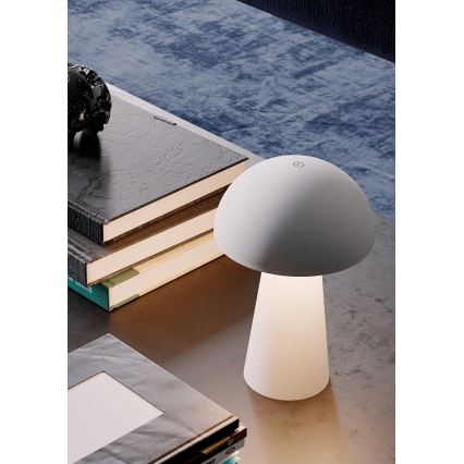 Redo 90438 - LED zatemnilna zunanja svetilka KIRA z upravljanjem na dotik LED/4,7W/230V 2200 mAh IP44 bela