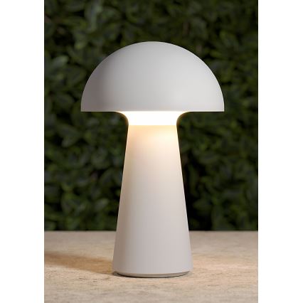 Redo 90438 - LED zatemnilna zunanja svetilka KIRA z upravljanjem na dotik LED/4,7W/230V 2200 mAh IP44 bela