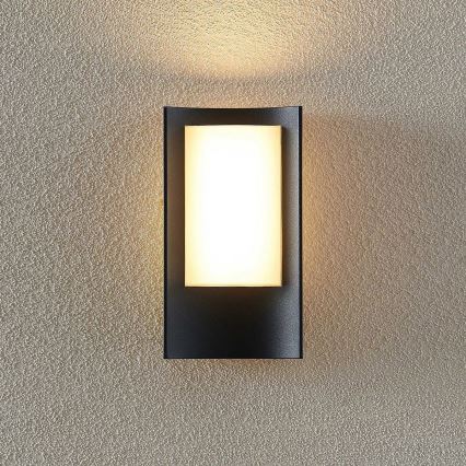 Redo 90483 - LED Zunanja stenska svetilka WARP LED/8W/230V 3000K IP44 antracit