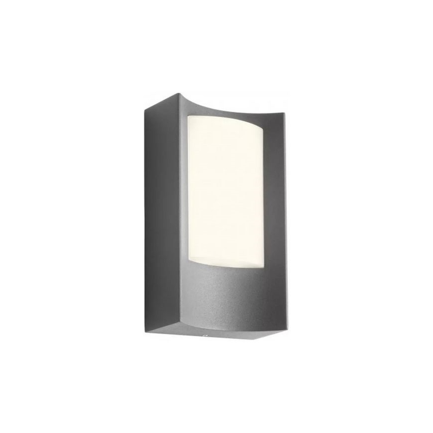Redo 90483 - LED Zunanja stenska svetilka WARP LED/8W/230V 3000K IP44 antracit