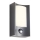 Redo 90486 - LED Zunanja stenska svetilka s senzorjem WARP LED/8W/230V 3000K IP44 antracit