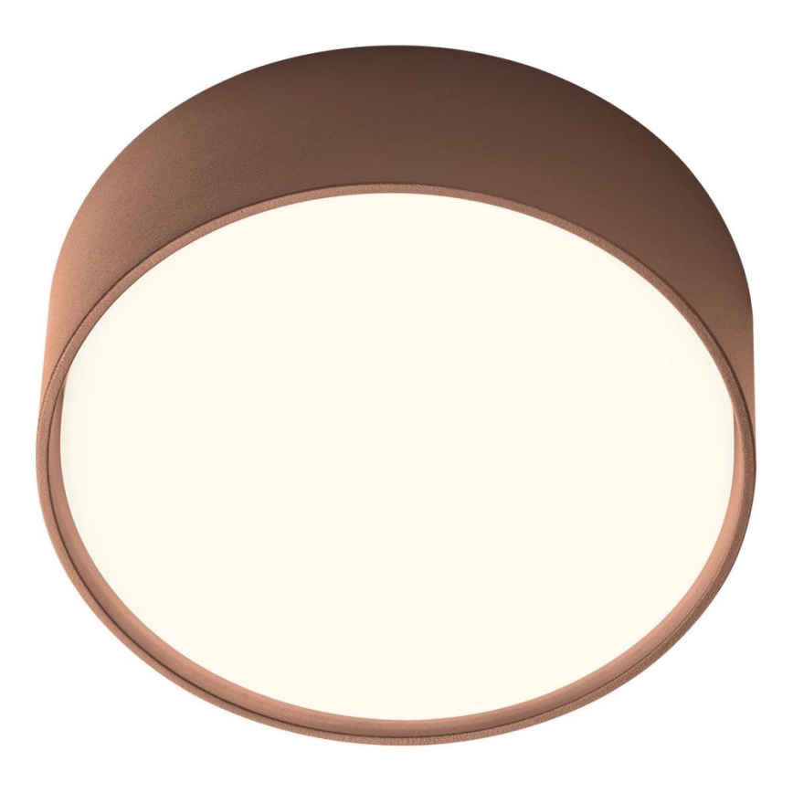 Redo 90496 - LED Zunanja stropna svetilka URANIA LED/10W/230V pr. 16 cm 3000K IP65 rjava