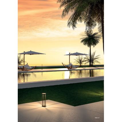 Redo 90577 - LED zunanja svetilka KALEN LED/8W/230V 3000K 20 cm IP65 antracitna