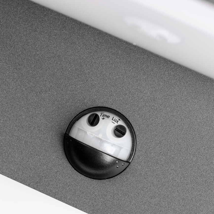 Redo 90587 - LED Zunanja stenska svetilka s senzorjem FLIP LED/20W/230V CRI 90 3000K IP54 antracit