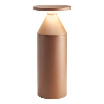 Redo 90590 - LED zunanja svetilka BIRO LED/12W/230V 3000K 30 cm CRI 90 IP65 rjava