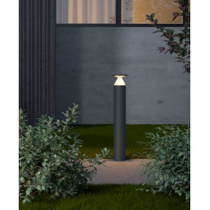 Redo 90591 - LED zunanja svetilka BIRO LED/12W/230V 3000K 70 cm CRI 90 IP65 antracit