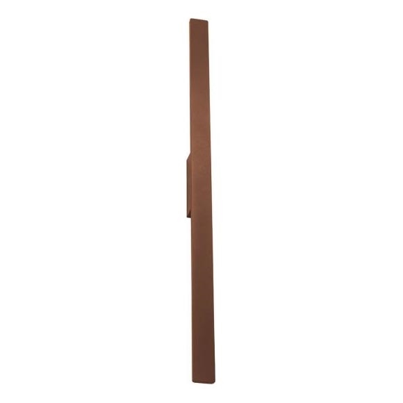 Redo 90622 - LED Zunanja stenska svetilka REFLEXA LED/20W/230V 3000K 124 cm IP54 rjava
