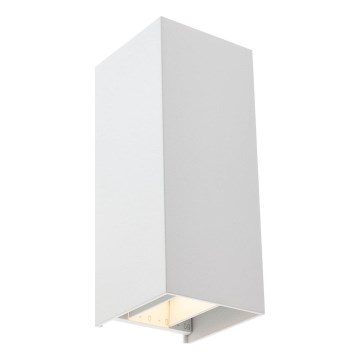 Redo 90635 - LED Zunanja stenska svetilka SONNY 2xLED/5W/230V 2200/3000/4000K IP54 bela