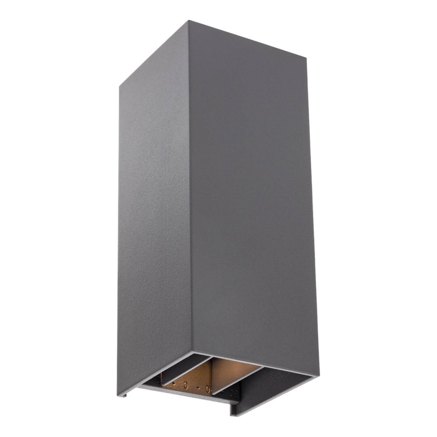 Redo 90636 - LED Zunanja stenska svetilka SONNY 2xLED/5W/230V 2200/3000/4000K IP54 antracit