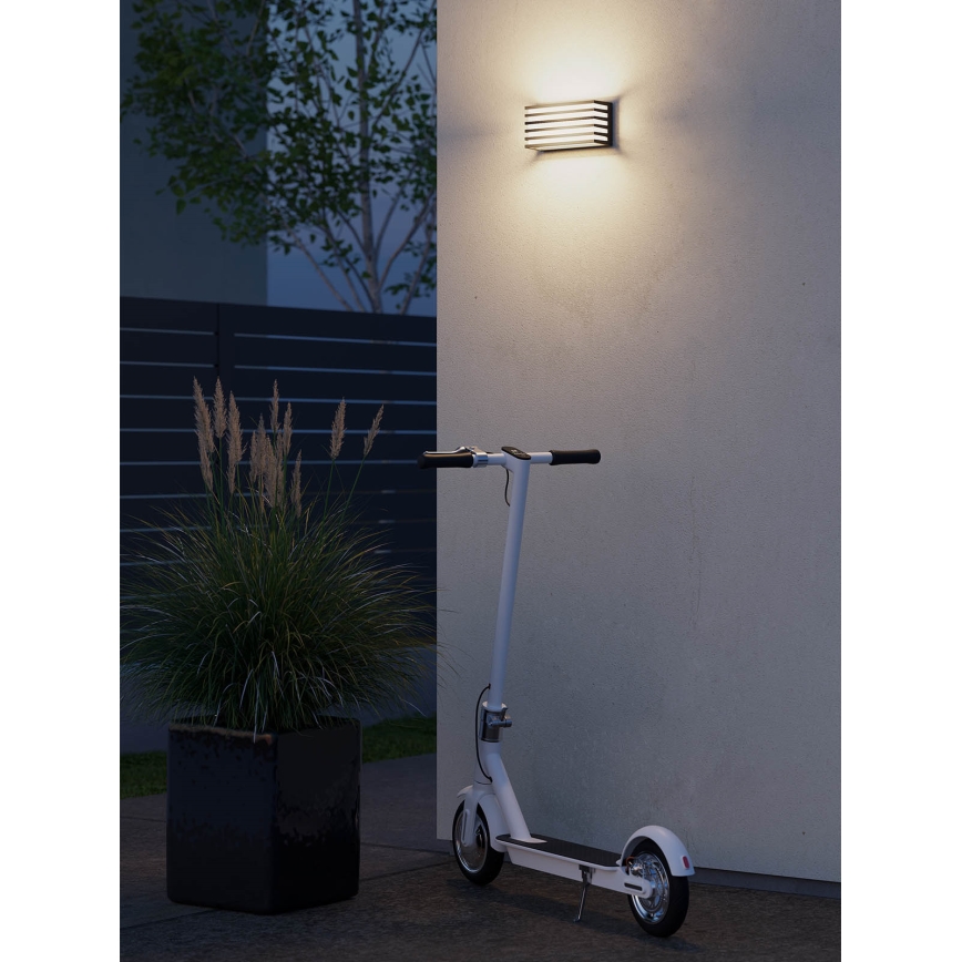 Redo 90639 - LED Zunanja stenska svetilka BLAZE LED/12W/230V 3000K IP54 antracit