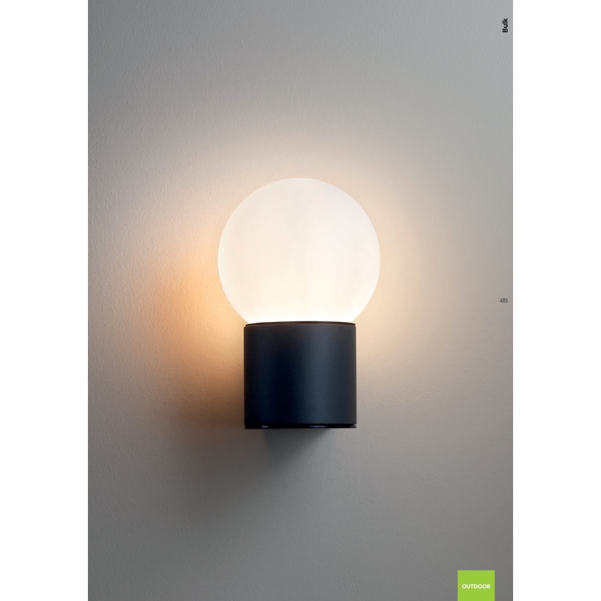 Redo 90640 - Zunanja stenska svetilka BULK 1xE27/28W/230V IP44 antracit