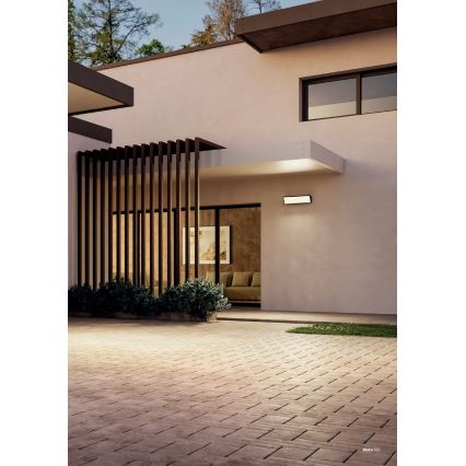 Redo 90678 - LED zunanja stenska svetilka MAKO LED/65W/230V 3000K IP65 antracit