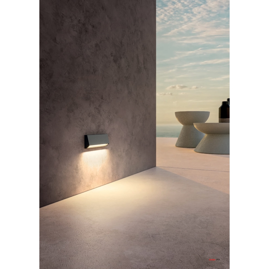 Redo 90679 - Zunanja orientacijska svetilka ANDER LED/3W/230V 3000K IP65 antracit