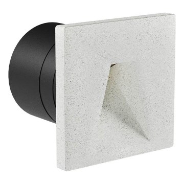 Redo 91195 - LED zunanja orientacijska svetilka BAST LED/2,5W/230V 3000K CRI 90 IP65 siva