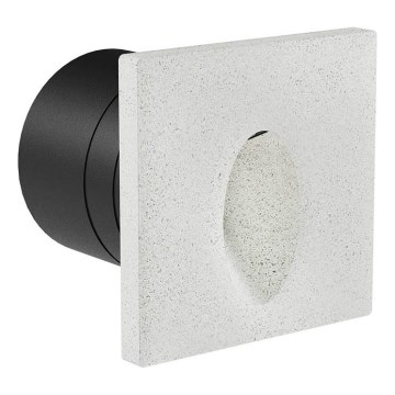 Redo 91199 - LED Zunanja orientacijska svetilka BAST LED/2,5W/230V 3000K CRI 90 IP65 siva