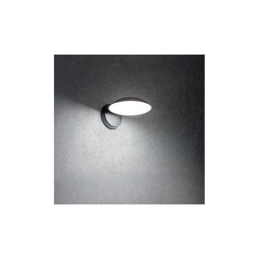 Redo 9617 - LED Zunanja stenska svetilka CAPP LED/12W/230V IP54 antracit