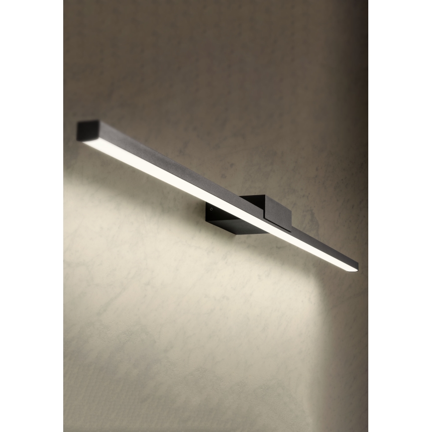 Redo01-3270 - LED Kopalniška luč za osvetlitev ogledala ASTON LED/12W/230V 60 cm CRI 90 IP44 črna