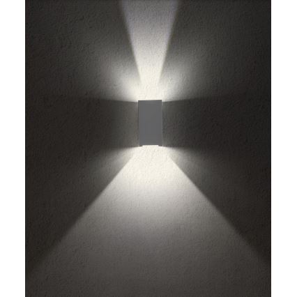 Redo 90553 - LED Zunanja stenska svetilka VARY 2xLED/10W/230V 3000K IP54 antracit