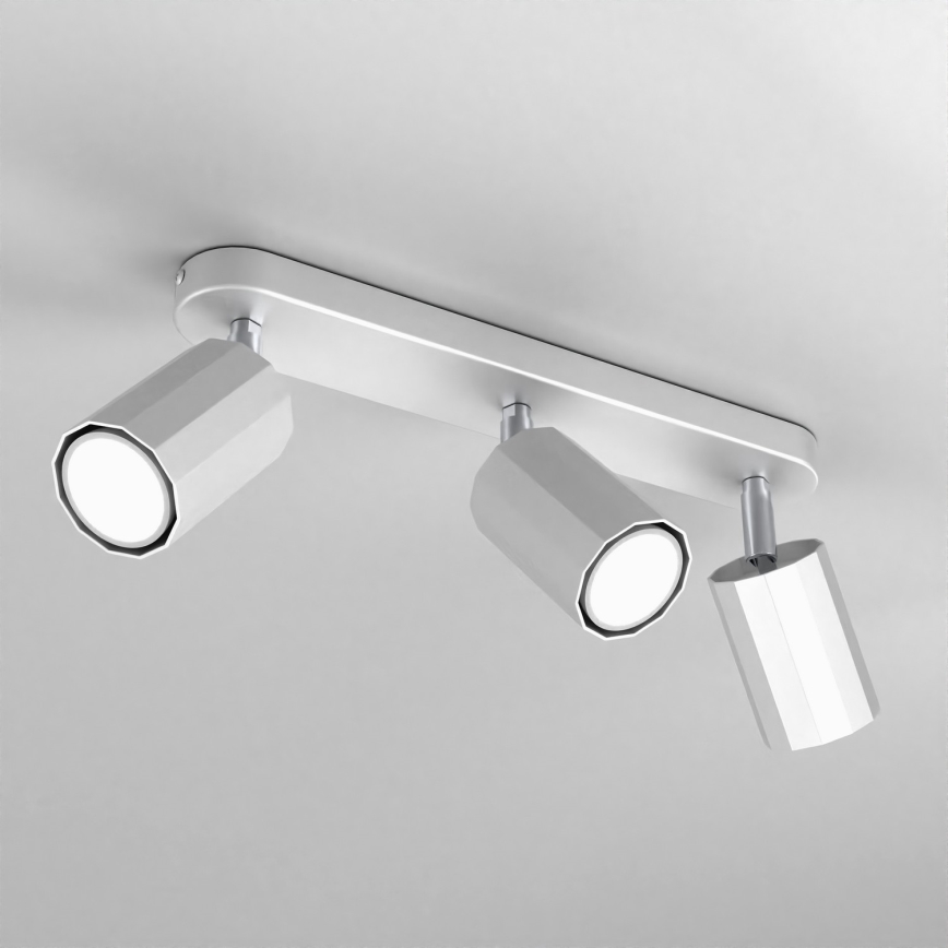 Reflektor BELLO 3xGU10/8W/230V bela