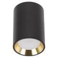 Reflektor CHLOE 1xGU10/35W/230V okrogla črna/zlata