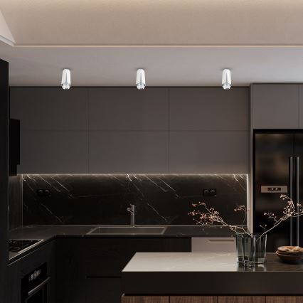 Reflektor CVETLICA 1xGU10/8W/230V bela