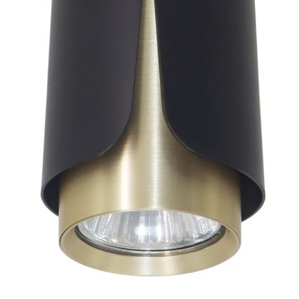 Reflektor CVETLICA 1xGU10/8W/230V črna
