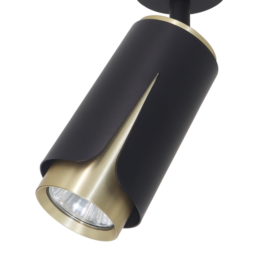 Reflektor CVETLICA 1xGU10/8W/230V črna