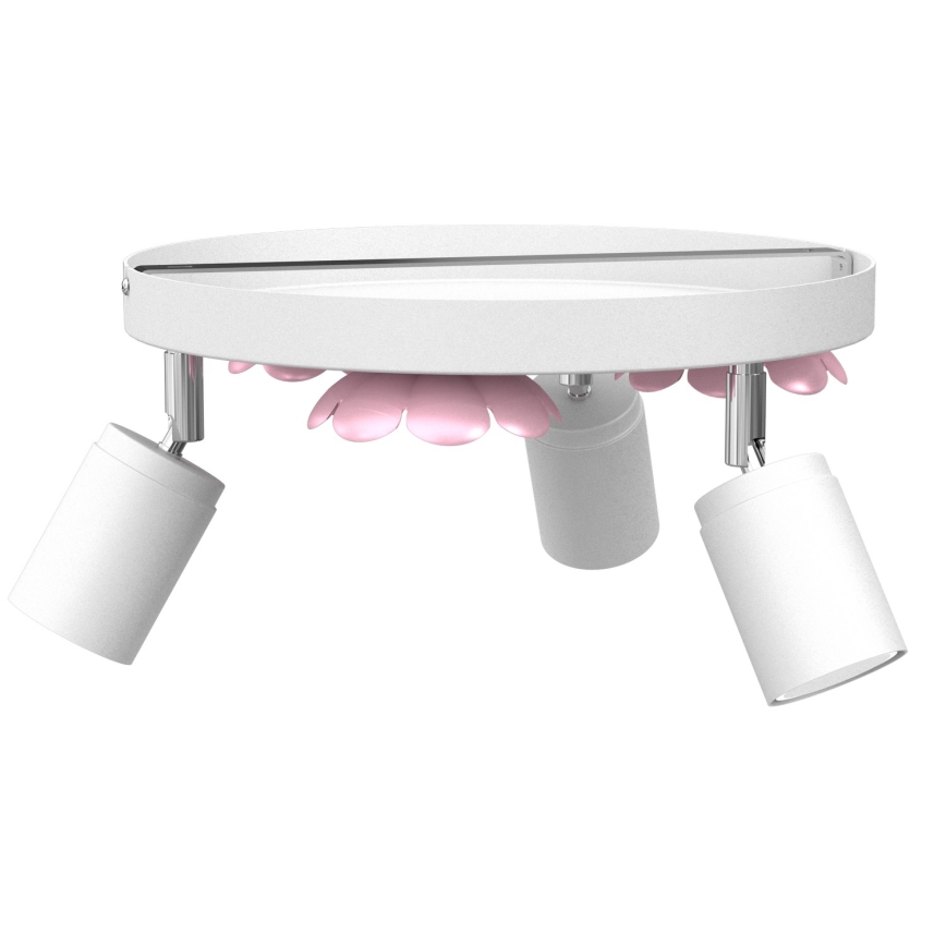 Reflektor CVETLICA 3xGU10/8W/230V bela