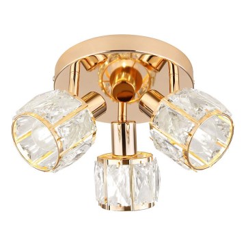 Reflektor DUBAI 3xE14/40W/230V pr. 36 cm Rosegold