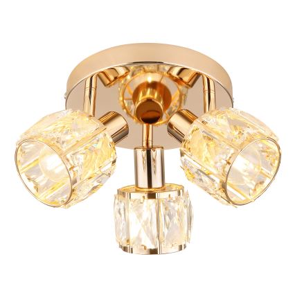Reflektor DUBAI 3xE14/40W/230V pr. 36 cm Rosegold