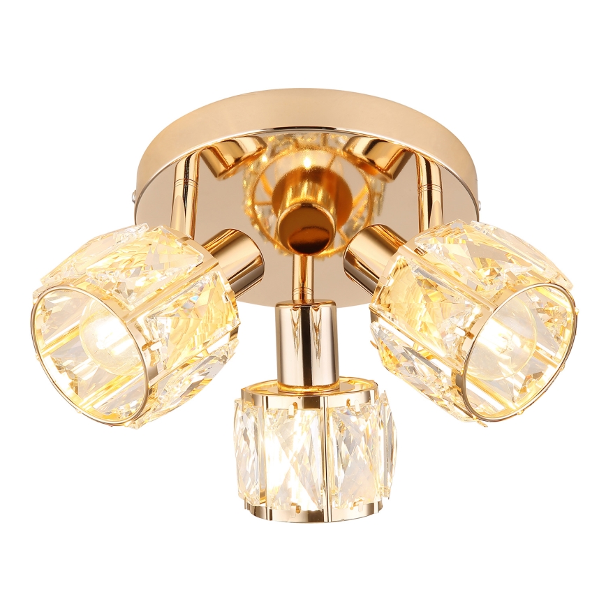 Reflektor DUBAI 3xE14/40W/230V pr. 36 cm Rosegold