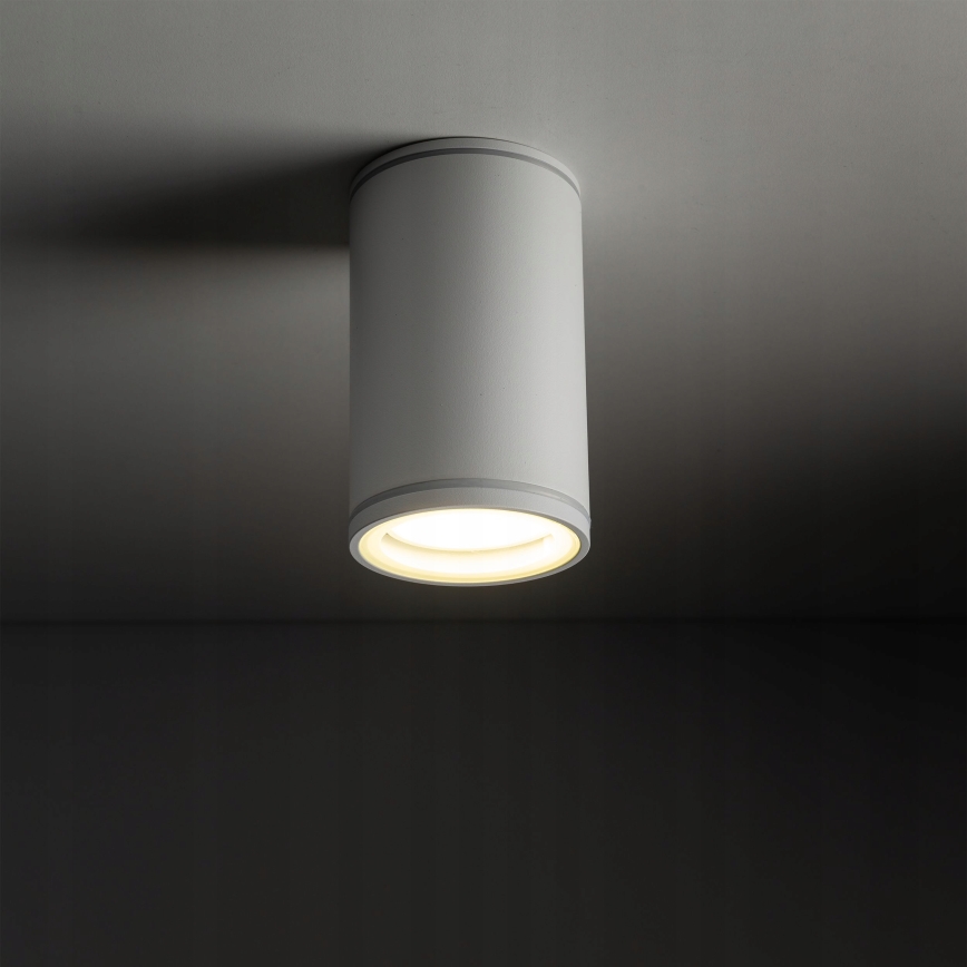Reflektor FLARE 1xGU10/10W/230V 10 cm bela
