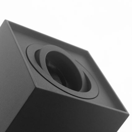 Reflektor HADAR Q1 1xGU10/10W/230V črna