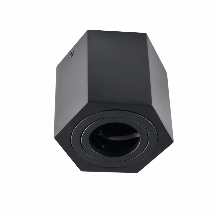 Reflektor HEXAGON 1xGU10/10W/230V črna