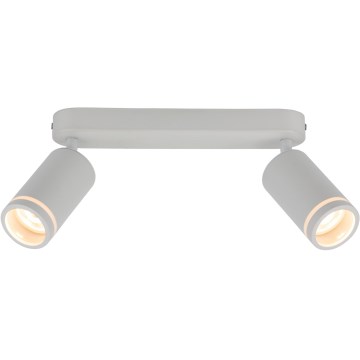 Reflektor JET 2xGU10/10W/230V bela