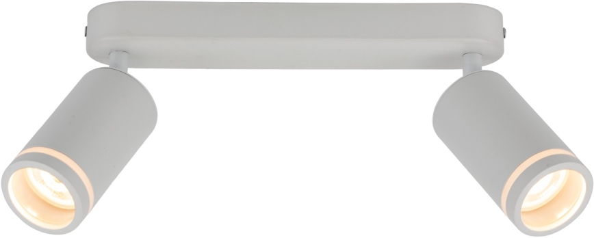 Reflektor JET 2xGU10/10W/230V bela