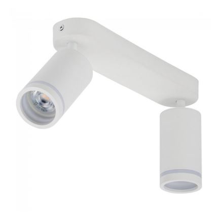 Reflektor JET 2xGU10/10W/230V bela
